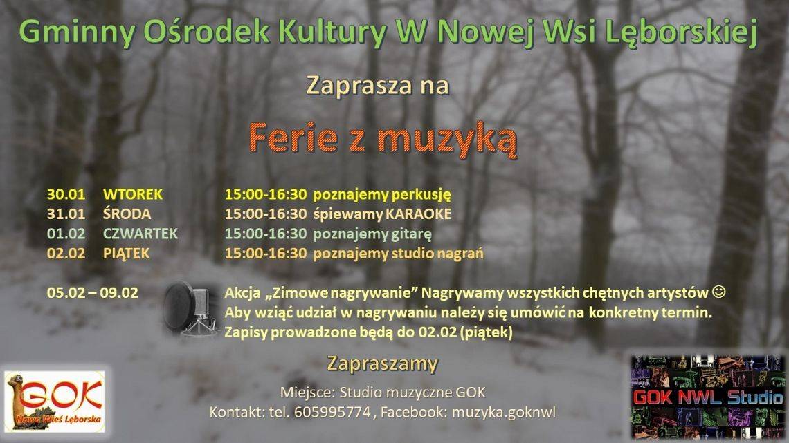 Grafika 1: Ferie z muzyka